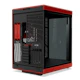A small tile product image of EX-DEMO HYTE Y70 Touch Infinite Mid Tower Case w/ LCD (Black Cherry)