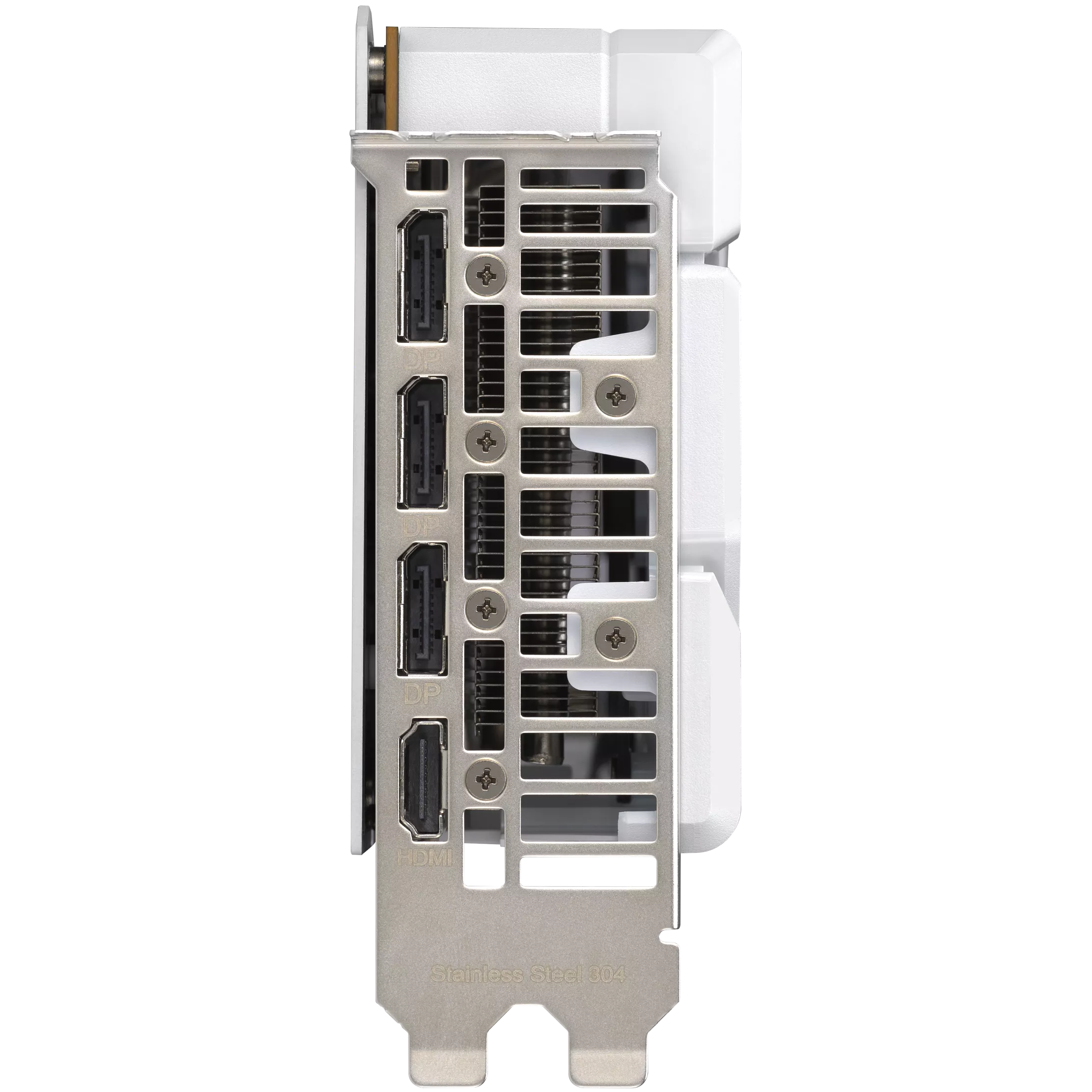 A large main feature product image of ASUS GeForce RTX 5060 Dual OC 8GB GDDR7 - White