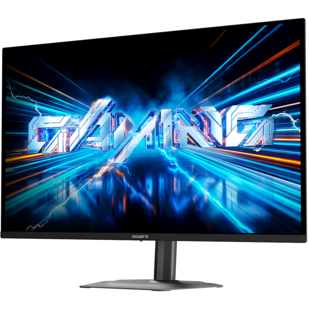 A large main feature product image of EX-DEMO Gigabyte GO27Q24A QD-OLED - 27" 1440p 240Hz 0.03ms Gaming Monitor