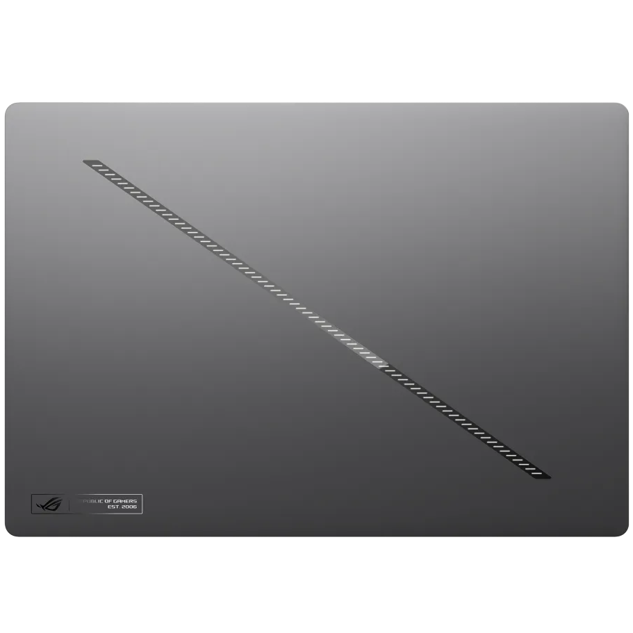 A large main feature product image of ASUS ROG Zephyrus G16 (GU606) - 16" 2.5K OLED 240Hz, Ultra 9 386H, RTX 5080, 32GB/1TB - Win 11 Gaming Notebook