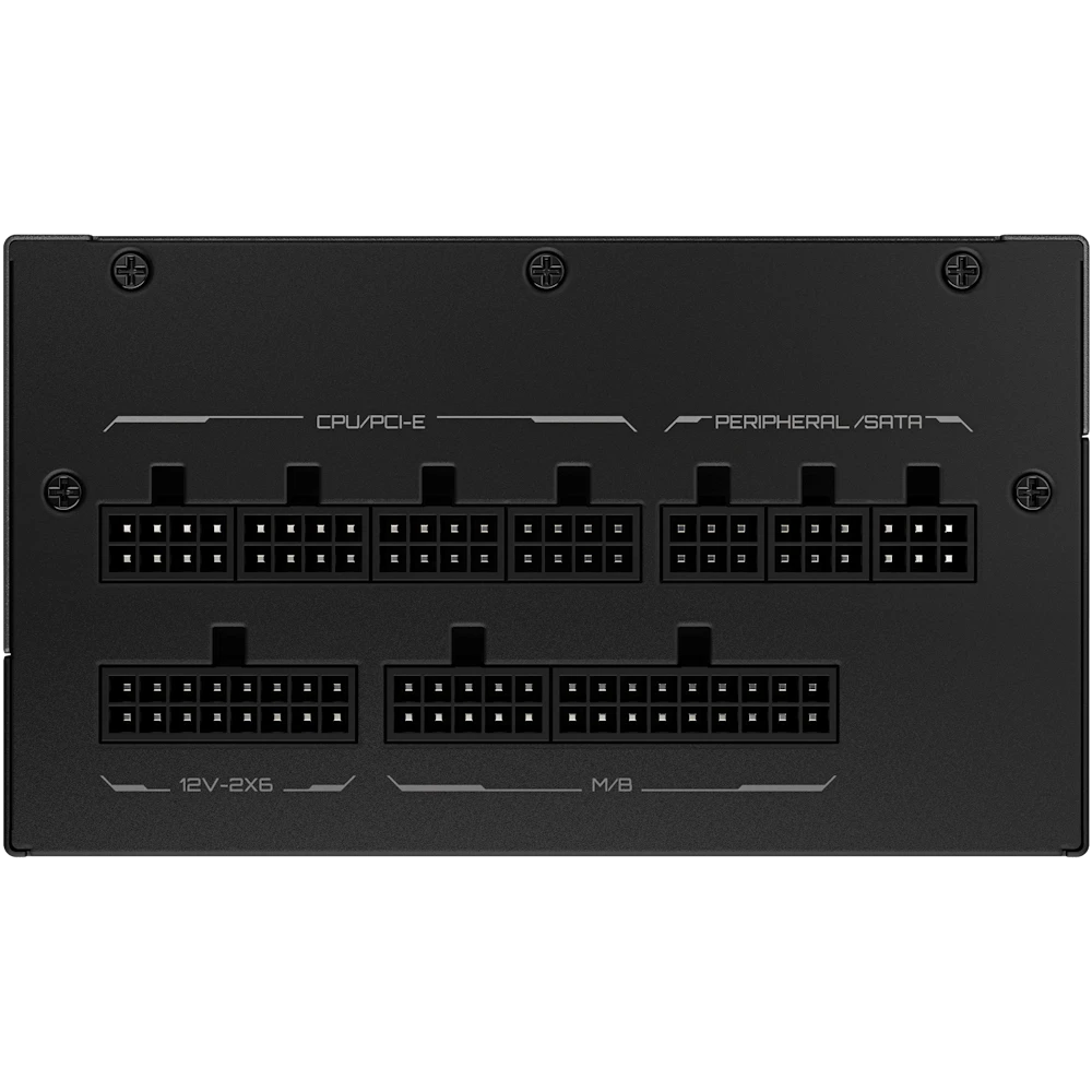 A large main feature product image of Gigabyte Gaming 1000GM PG5 1000W Gold PCIe 5.1 ATX 3.1 Modular PSU