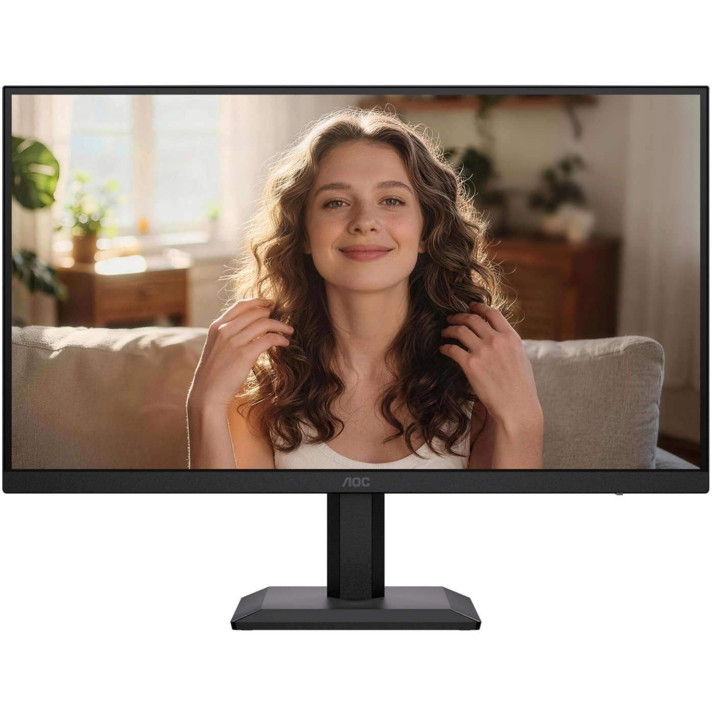 A large main feature product image of EX-DEMO AOC 22B40HM - 22" 1080p 120Hz VA Monitor