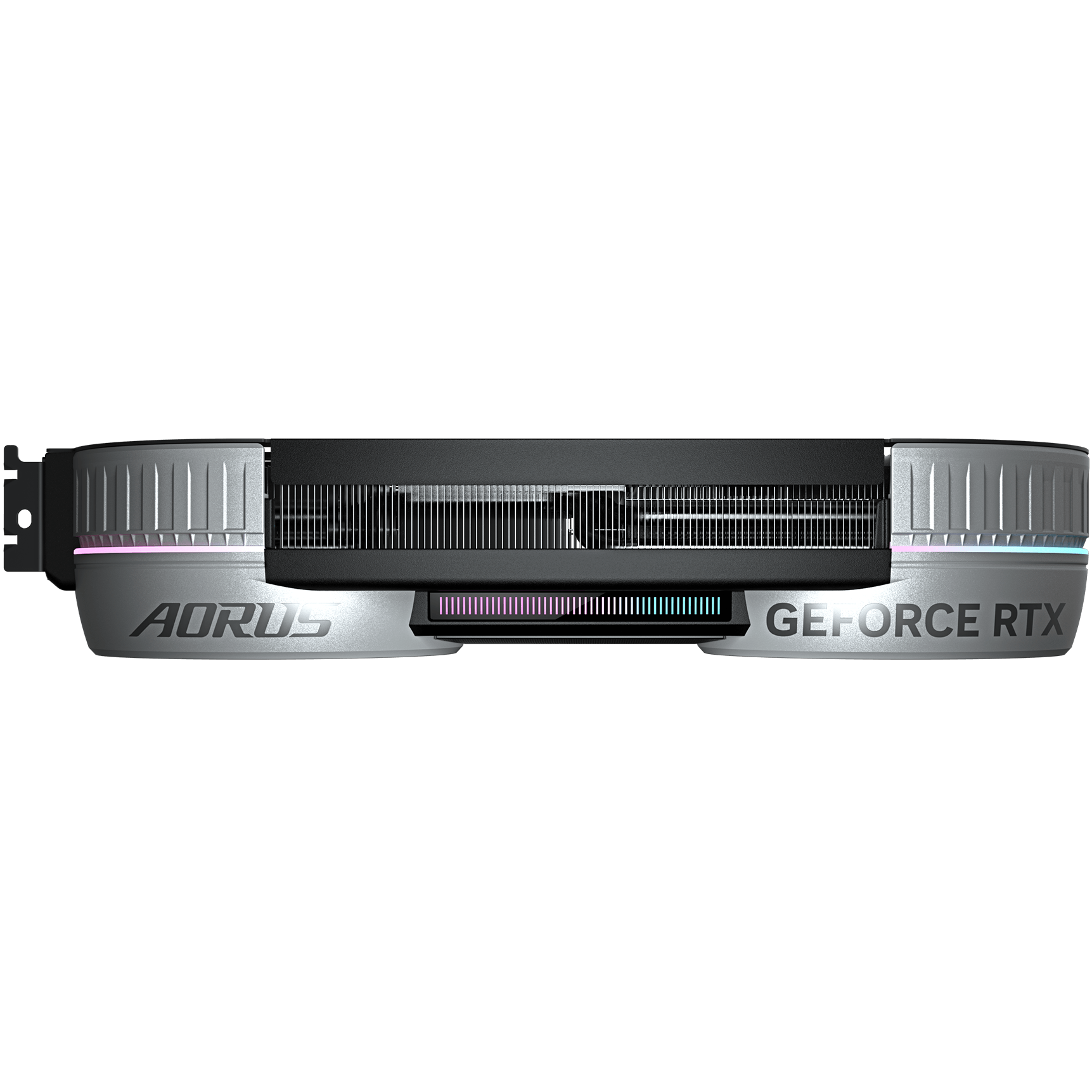 A large main feature product image of Gigabyte GeForce RTX 5080 AORUS Infinity 16GB GDDR7