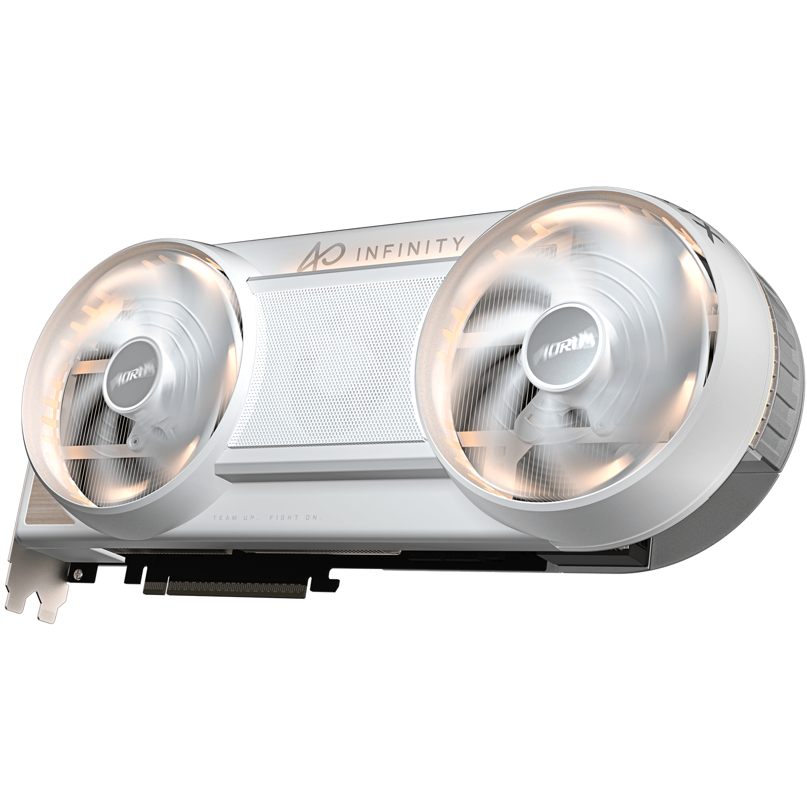 A large main feature product image of Gigabyte GeForce RTX 5080 AORUS Infinity 16GB GDDR7 - Wood