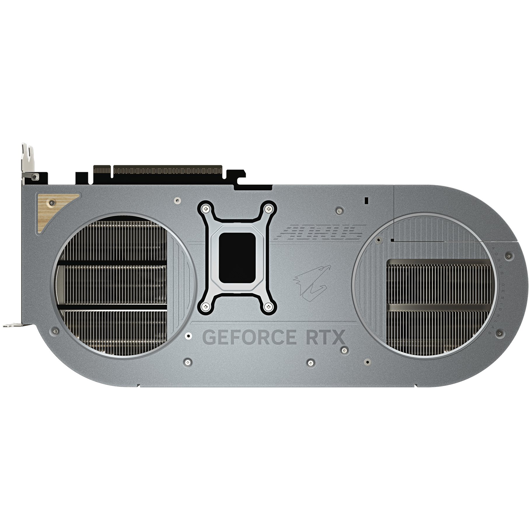 A large main feature product image of Gigabyte GeForce RTX 5080 AORUS Infinity 16GB GDDR7 - Wood