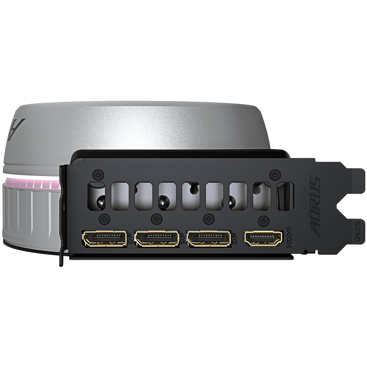 A large main feature product image of Gigabyte GeForce RTX 5070 Ti AORUS Infinity 16GB GDDR7