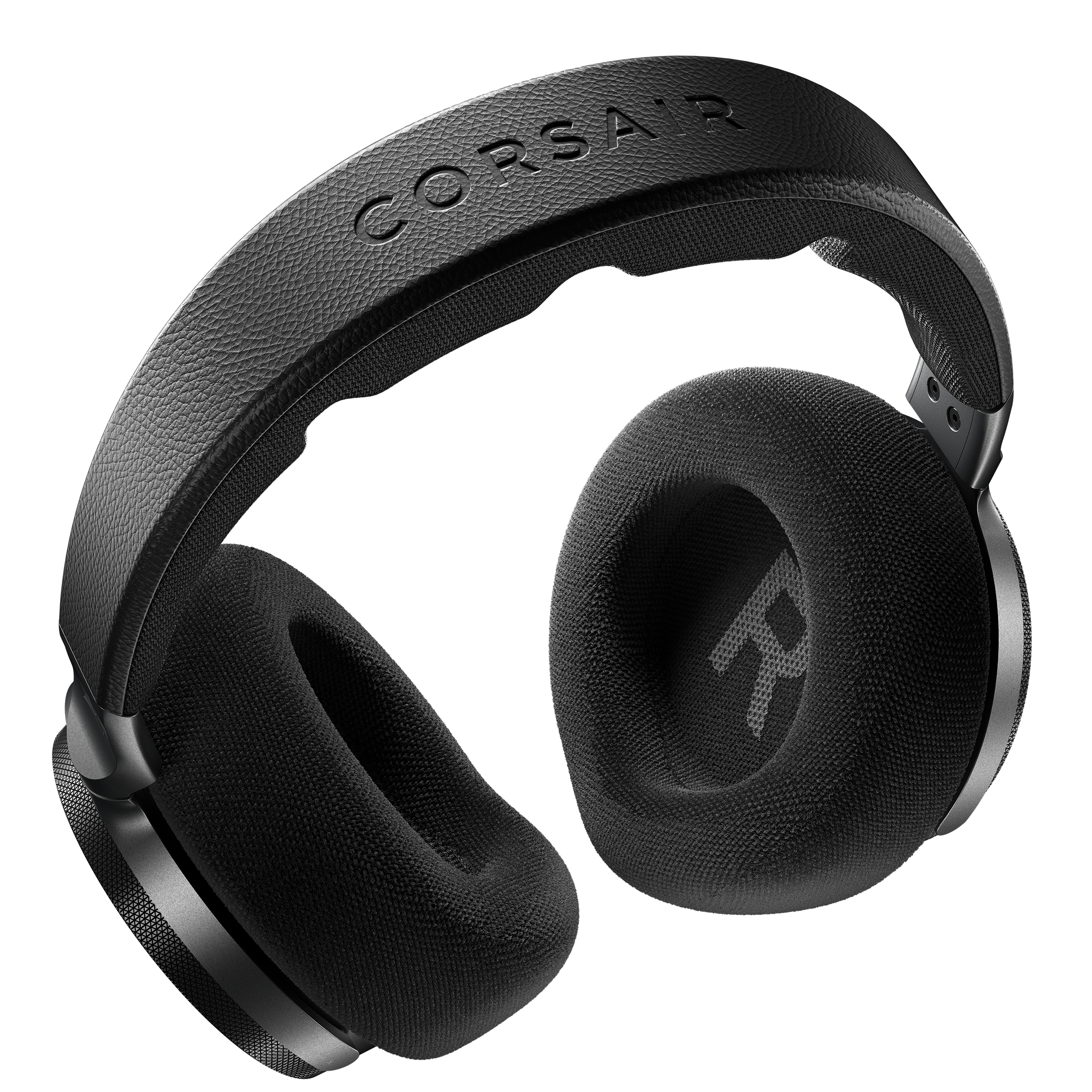 A large main feature product image of EX-DEMO Corsair VIRTUOSO MAX WIRELESS Gaming Headset (Carbon)