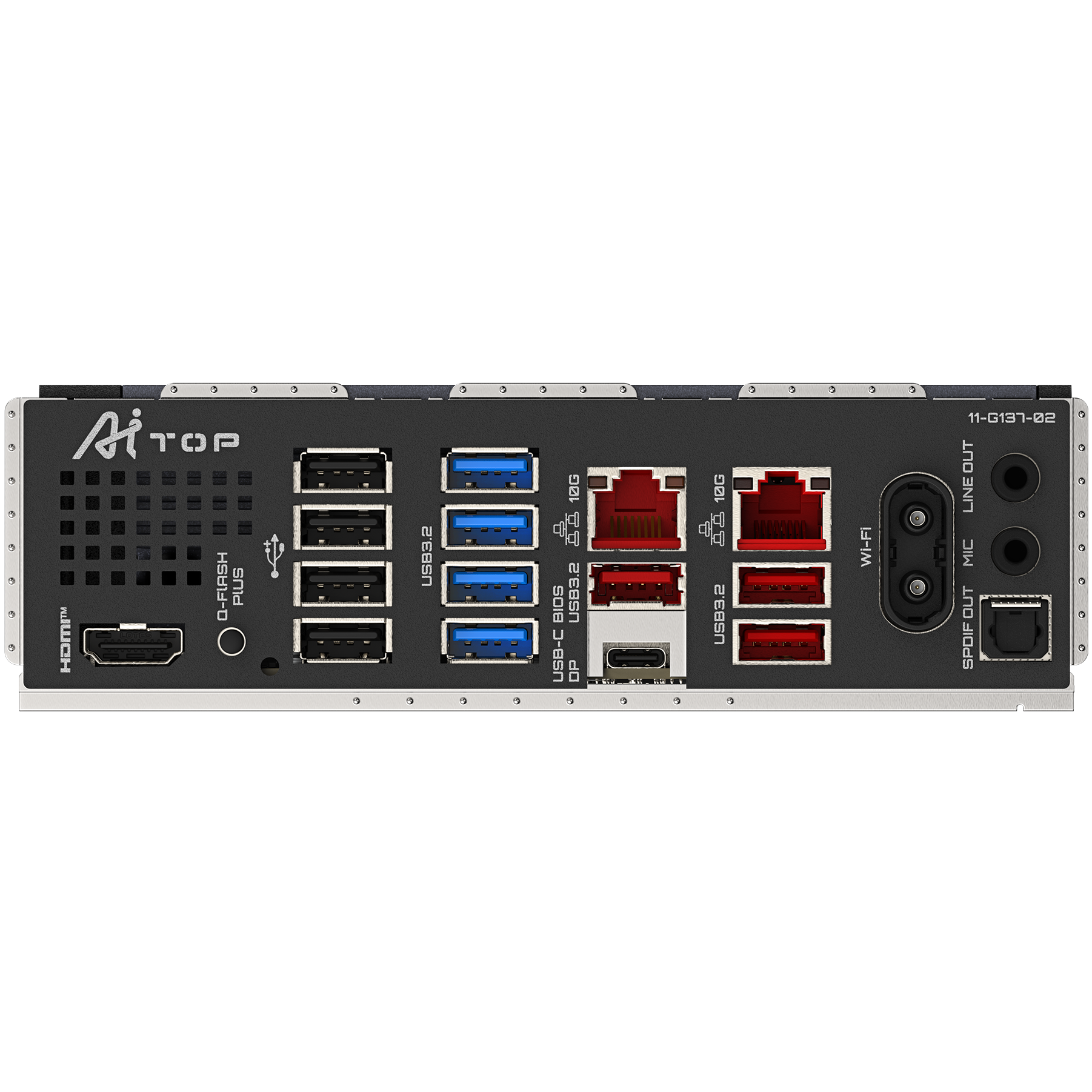 A large main feature product image of Gigabyte B850 AI Top AM5 ATX Desktop Motherboard
