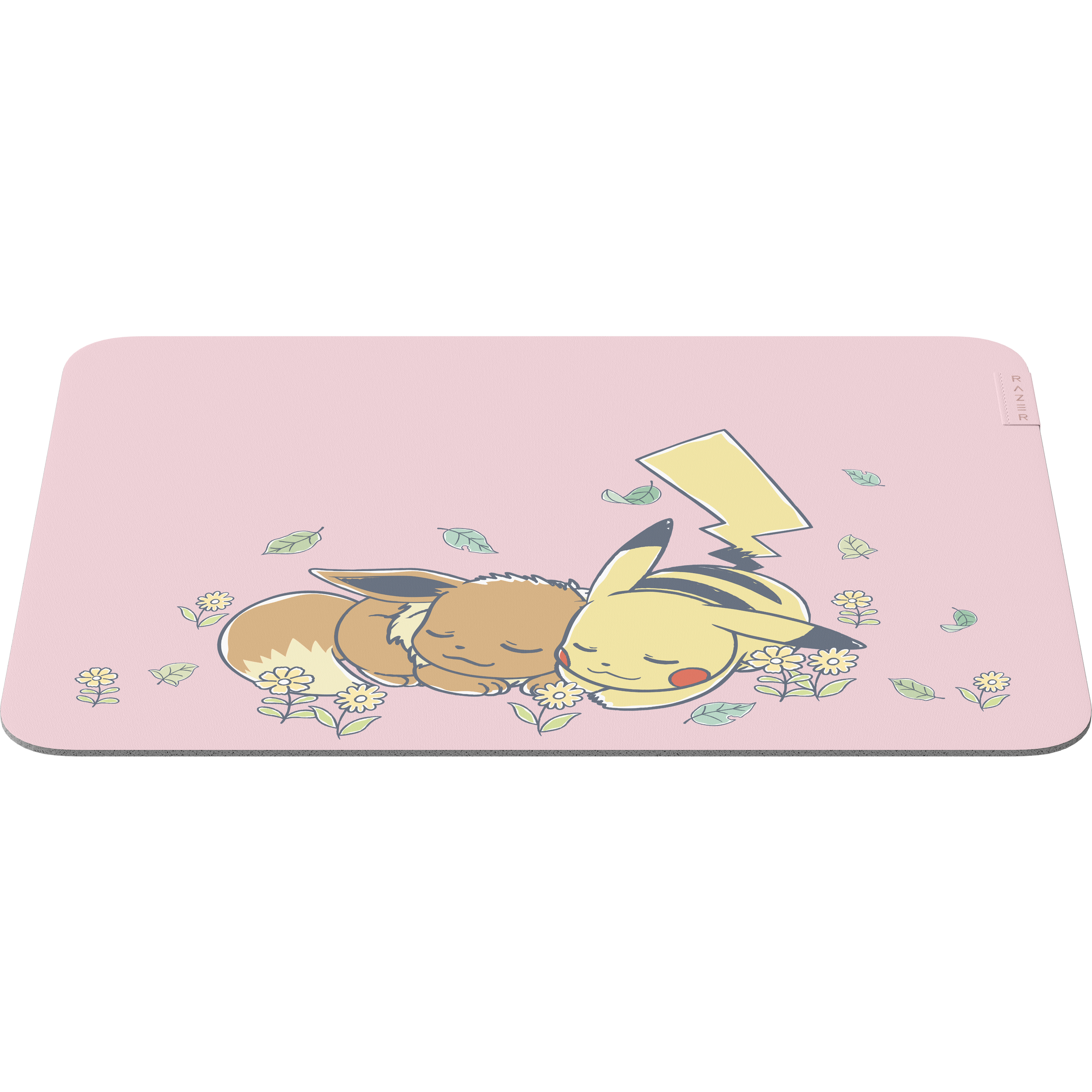A large main feature product image of Razer Gigantus V2 - Soft Gaming Mouse Mat - M -  Pikachu/Eevee Edition