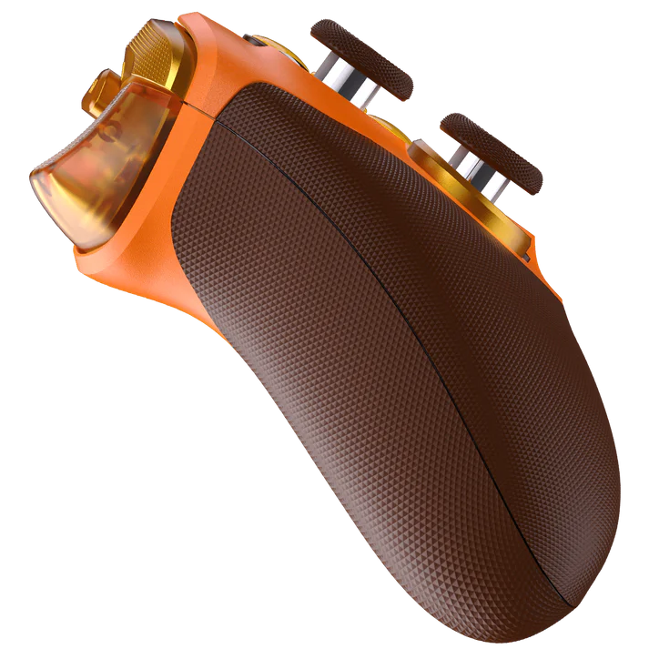 A large main feature product image of GameSir G7 Pro Wireless Gaming Controller - Amber Flame