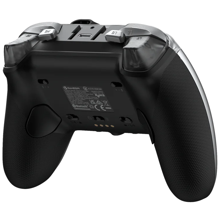 A large main feature product image of GameSir G7 Pro Wireless Gaming Controller - Metallic Silver