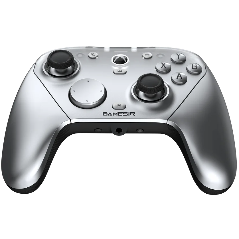 A large main feature product image of GameSir G7 Pro Wireless Gaming Controller - Metallic Silver