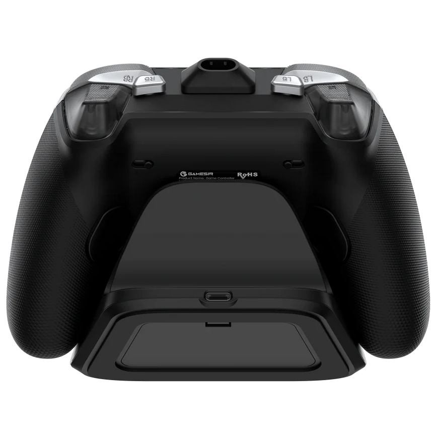 A large main feature product image of GameSir G7 Pro Wireless Gaming Controller - Metallic Silver