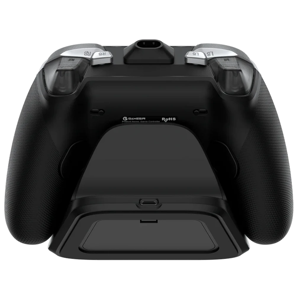 A large main feature product image of GameSir G7 Pro Wireless Gaming Controller - Metallic Silver