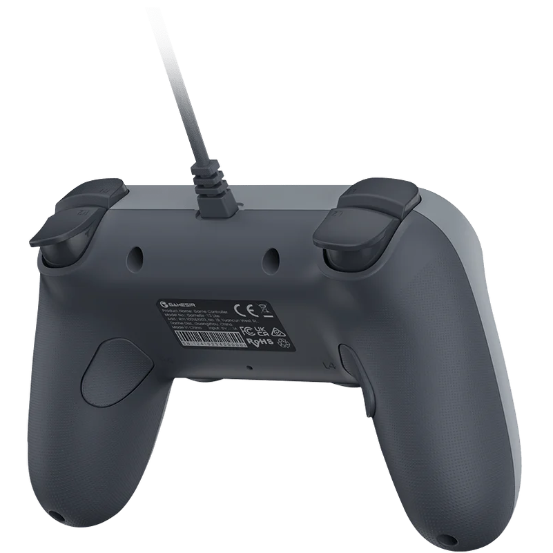 A large main feature product image of GameSir Tegenaria Lite Wired Symmetric Gaming Controller - Retro Grey