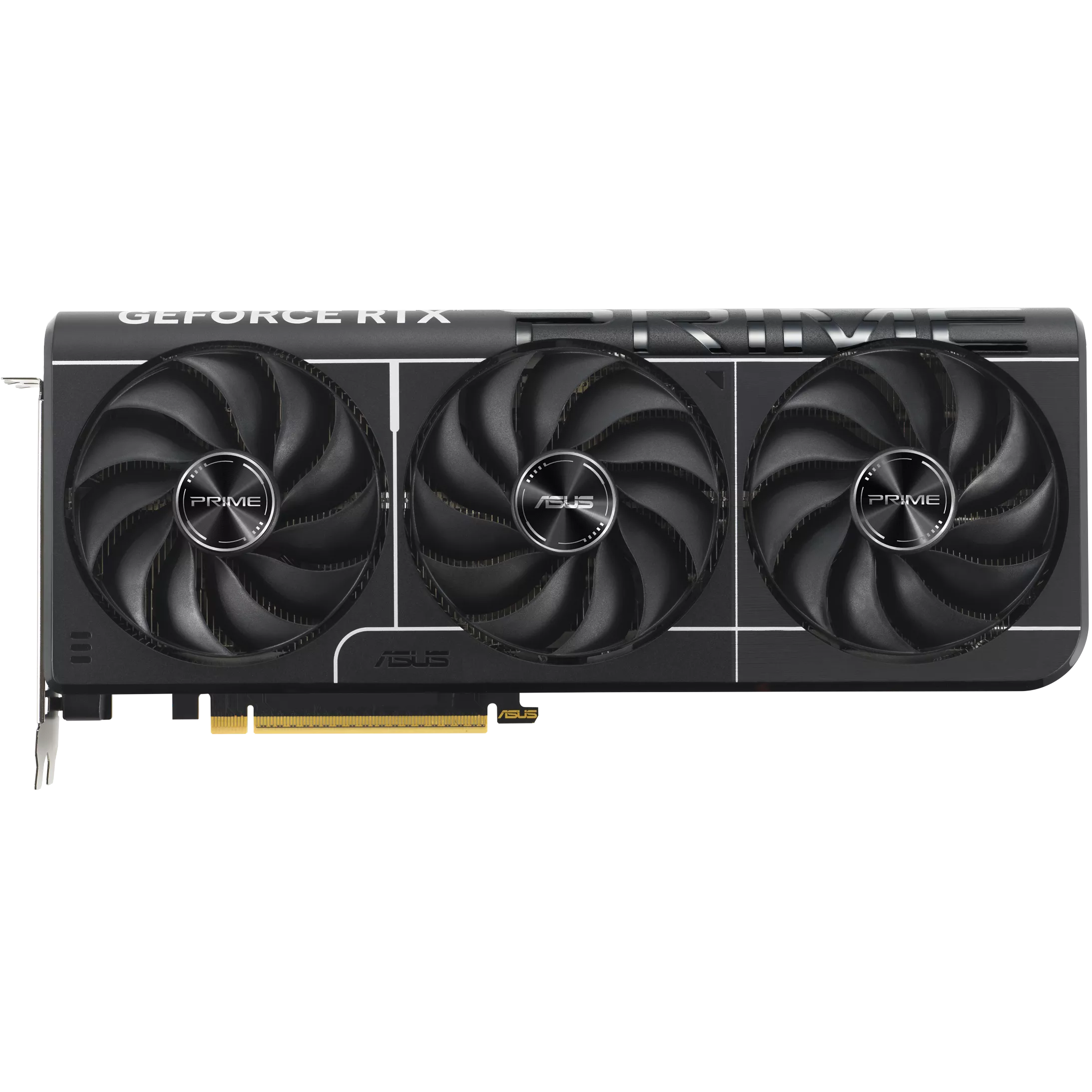 A large main feature product image of ASUS GeForce RTX 5080 PRIME EVO OC 16GB GDDR7