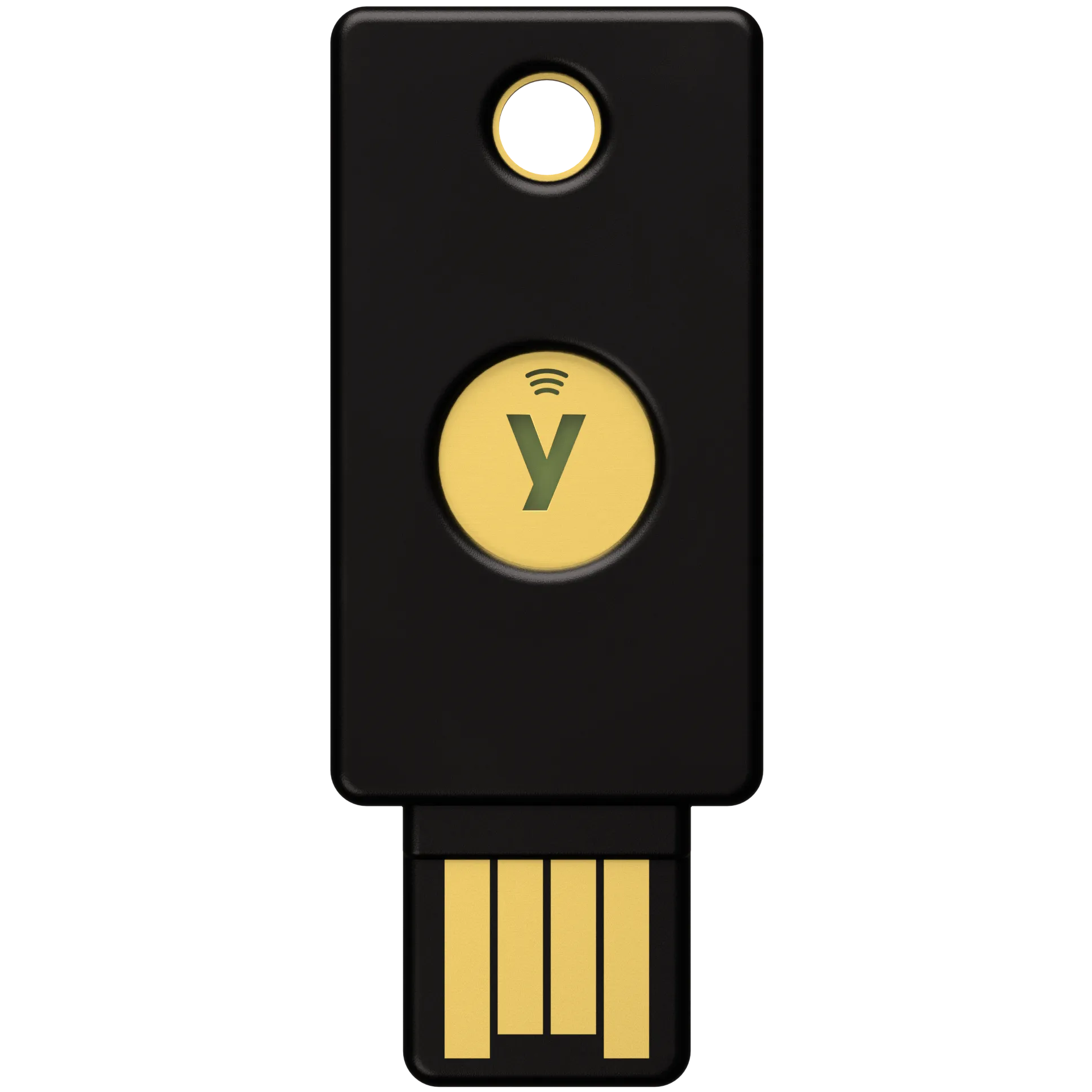 A large main feature product image of Yubico YubiKey 5 NFC FIPS 140-3 USB-A Security Key