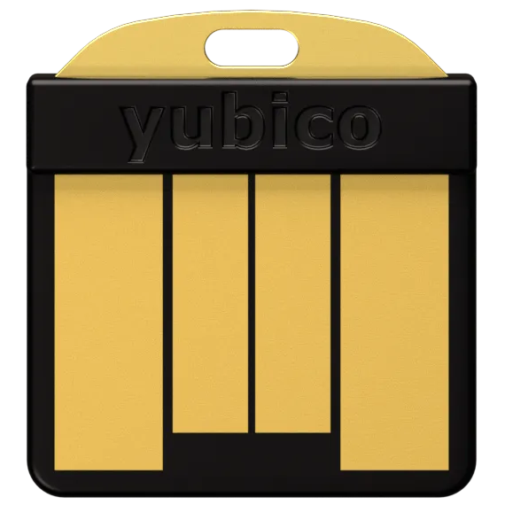 A large main feature product image of Yubico YubiKey 5 Nano FIPS 140-3 USB-A Security Key