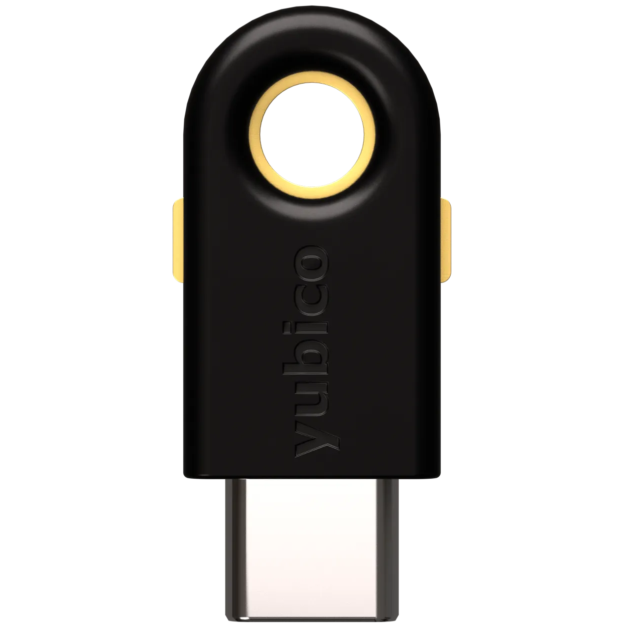 A large main feature product image of Yubico YubiKey 5C FIPS 140-3 USB-C Security Key