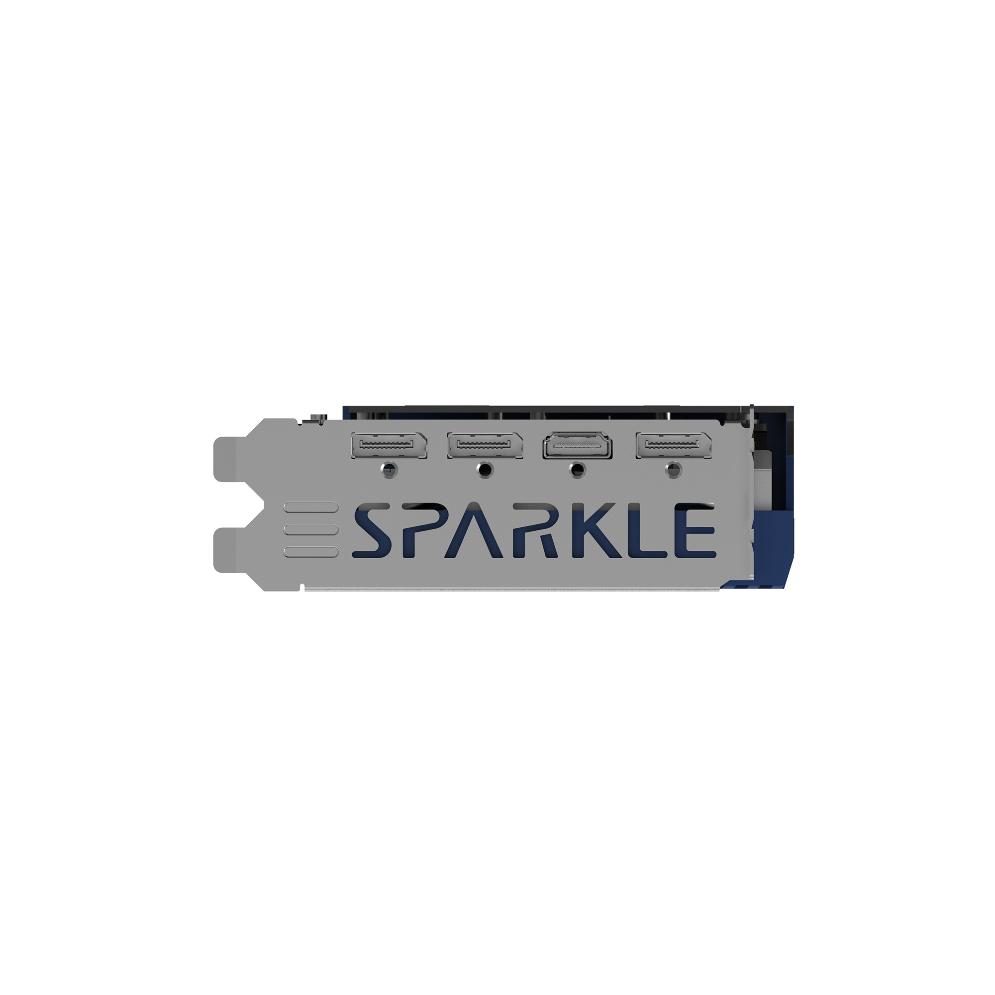 A large main feature product image of EX-DEMO SPARKLE Intel Arc A380 ELF 6GB GDDR6