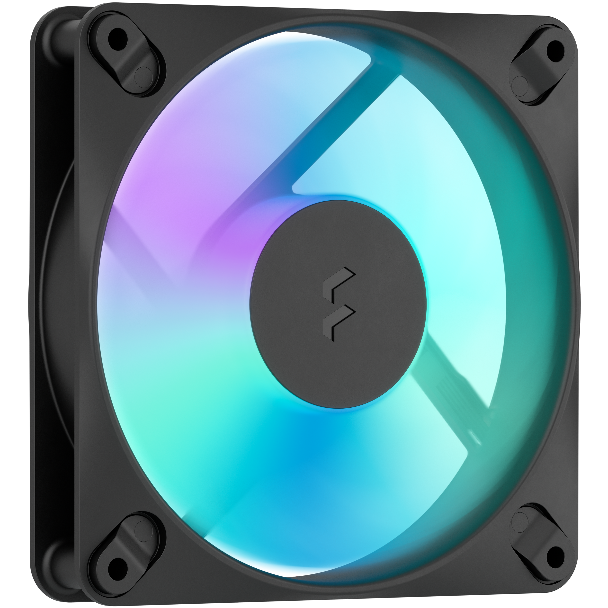A large main feature product image of Fractal Design Dynamic 3 120mm ARGB PWM Fan (Black)