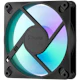 A small tile product image of Fractal Design Dynamic 3 120mm ARGB PWM Reverse Blade Fan (Black)