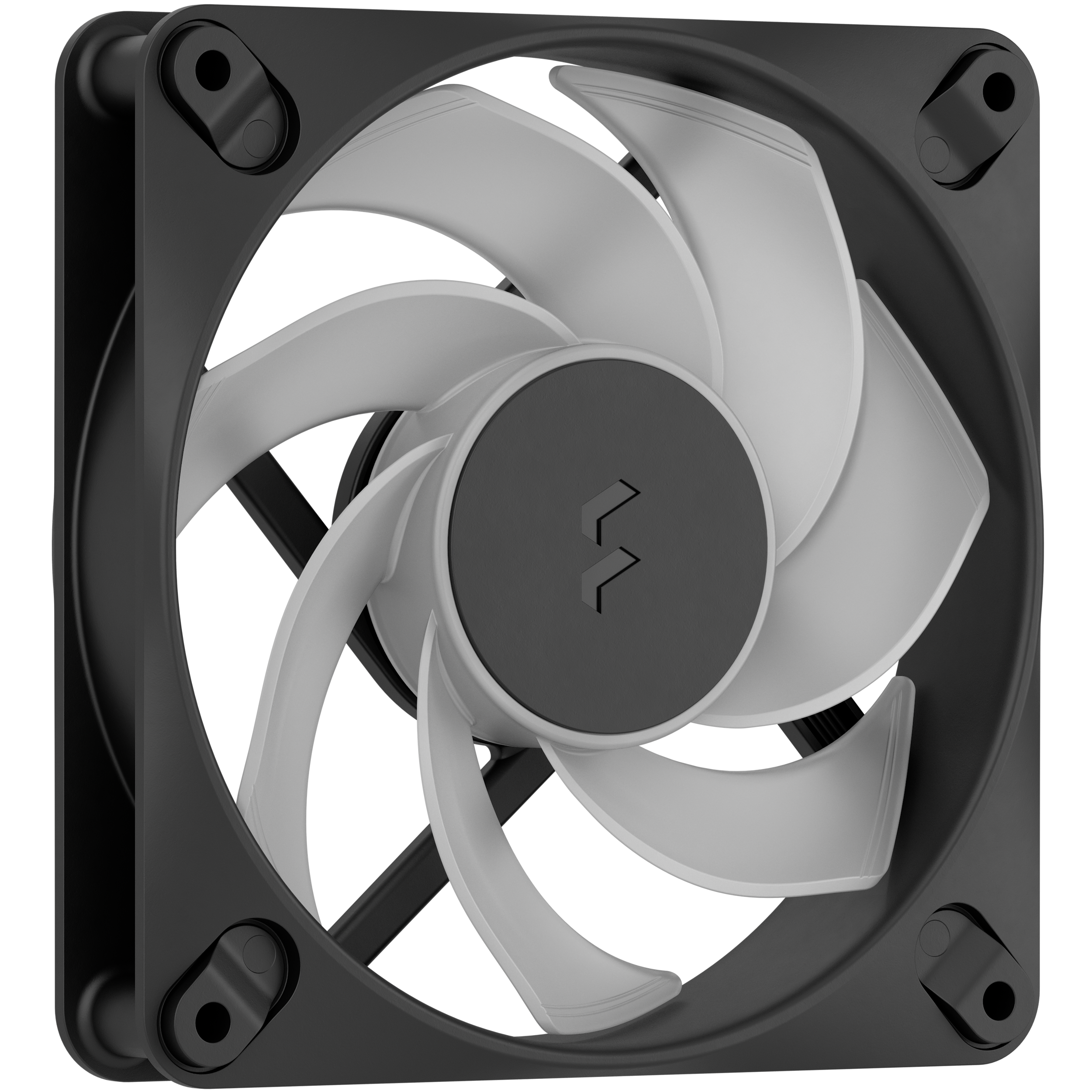 A large main feature product image of Fractal Design Dynamic 3 120mm ARGB PWM Reverse Blade Fan (Black)