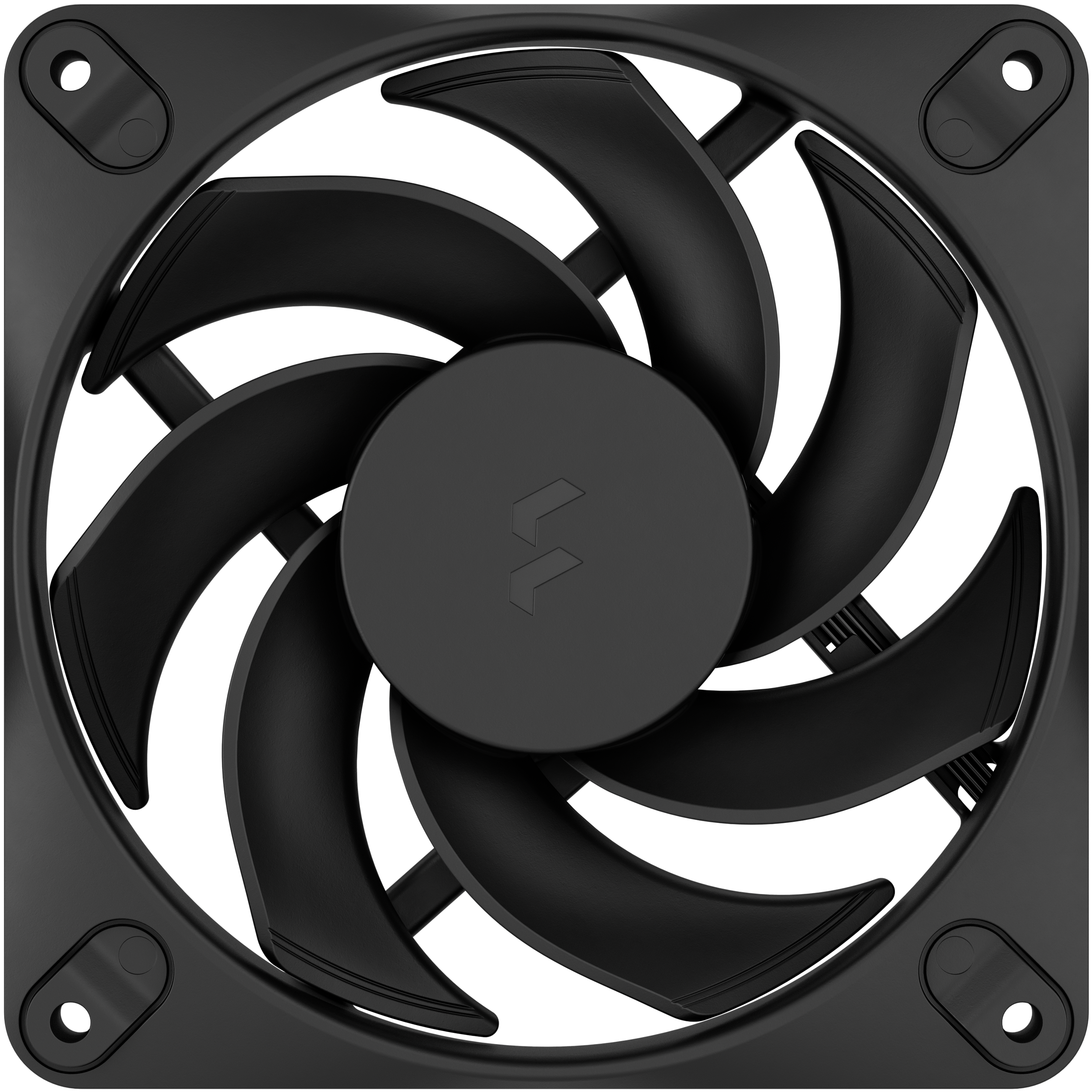 A large main feature product image of Fractal Design Dynamic 3 120mm PWM Reverse Blade Fan (Black)