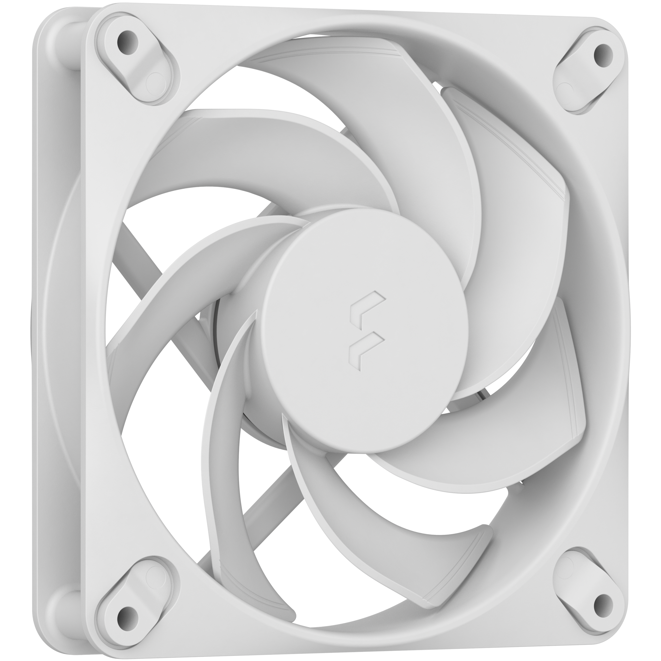 A large main feature product image of Fractal Design Dynamic 3 120mm PWM Reverse Blade Fan (White)