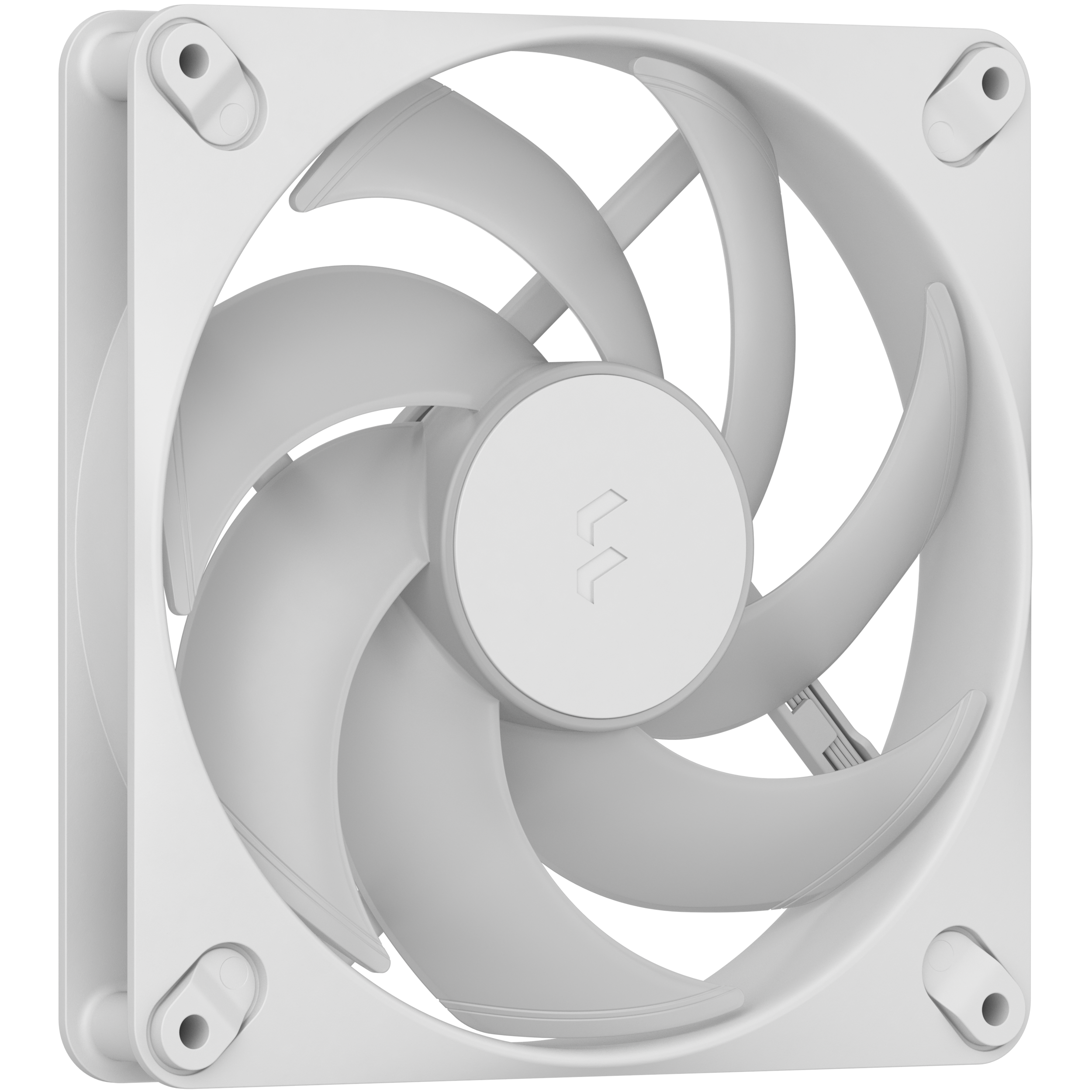 A large main feature product image of Fractal Design Dynamic 3 140mm ARGB PWM Fan (White)