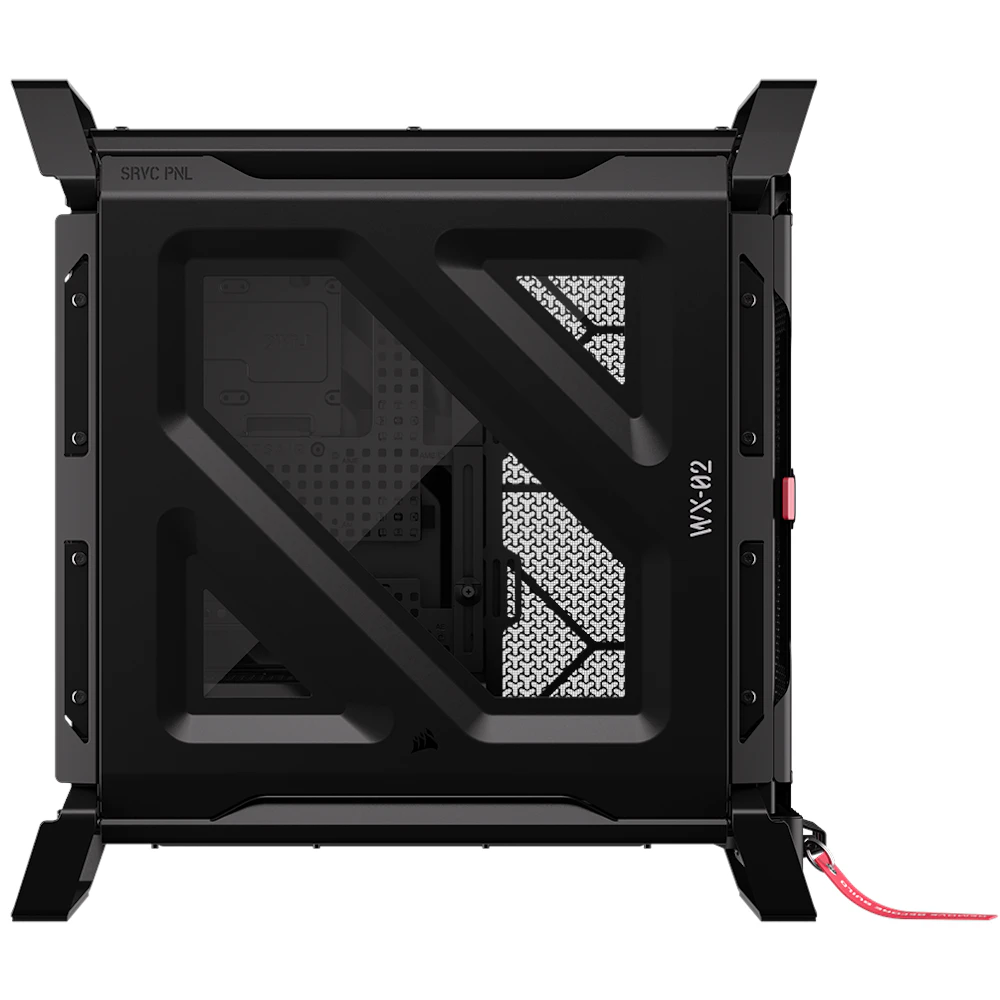 A large main feature product image of Corsair WARTHOG Performance Mid Tower Case (Black)