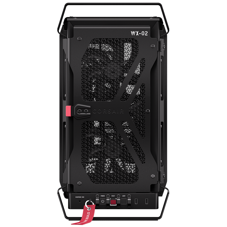 A large main feature product image of Corsair WARTHOG RS Performance Mid Tower Case (Black)