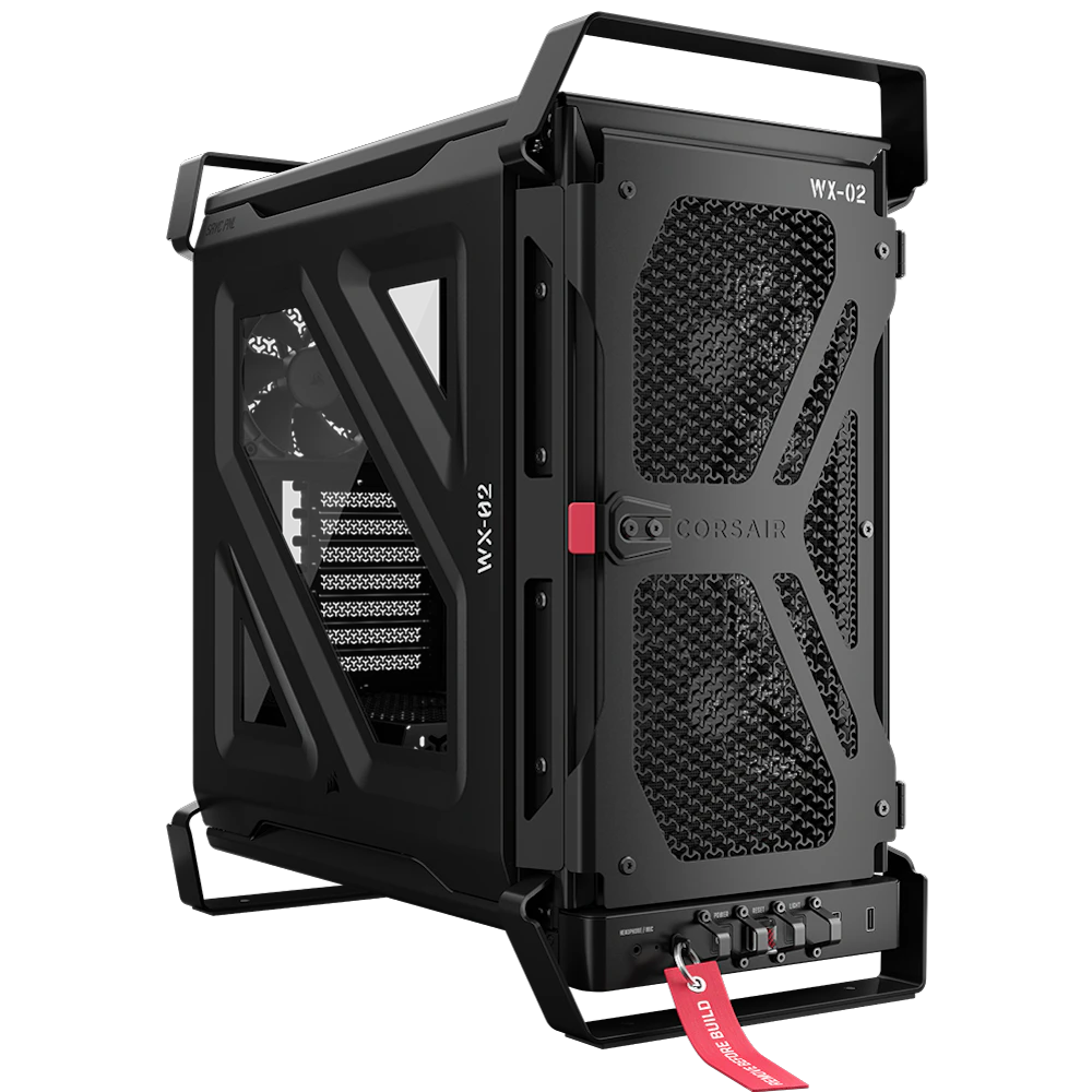 A large main feature product image of Corsair WARTHOG RS Performance Mid Tower Case (Black)