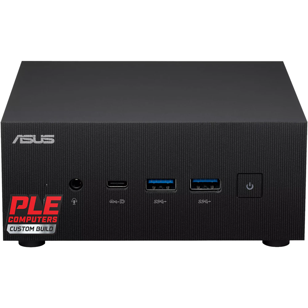 A large main feature product image of PLE Mini PC AMD Ryzen 5 7535H Home 16GB/1TB Prebuilt Ready To Go