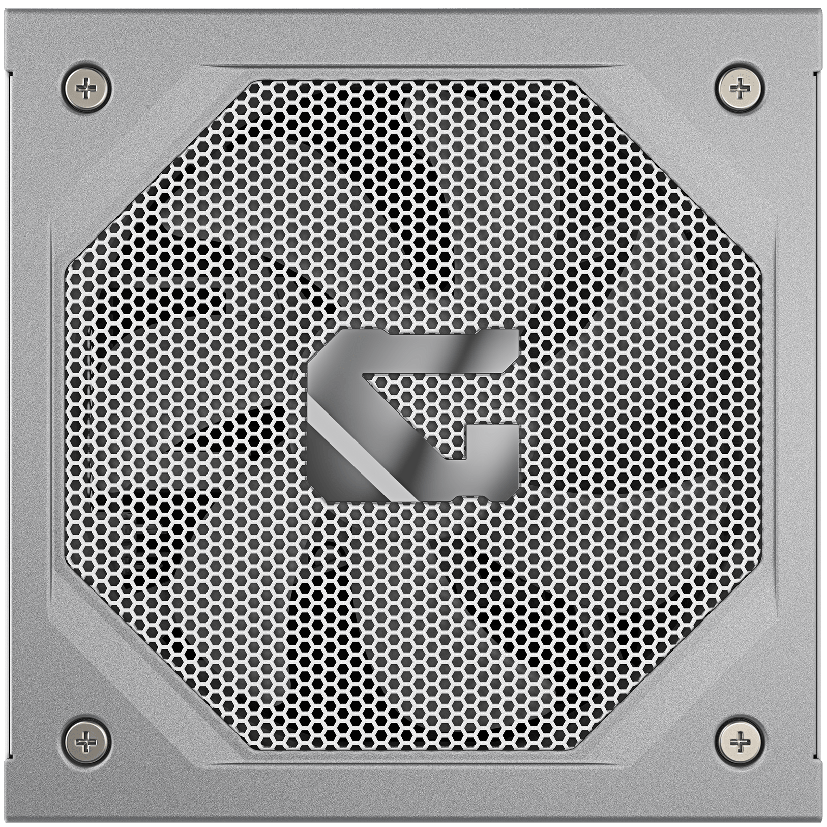 A large main feature product image of Gigabyte Gaming 800GM ICE PG5 850W Gold PCIe 5.1 ATX 3.1 Modular PSU - White