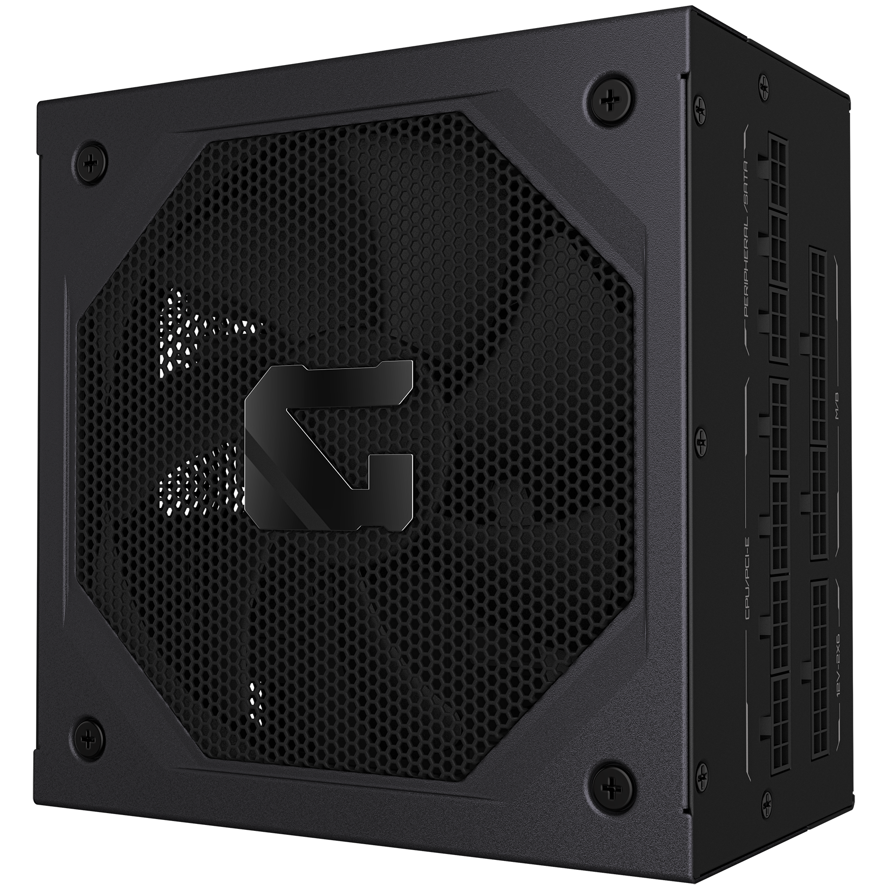 A large main feature product image of Gigabyte Gaming 750GM PG5 750W Gold PCIe 5.1 ATX 3.1 Modular PSU