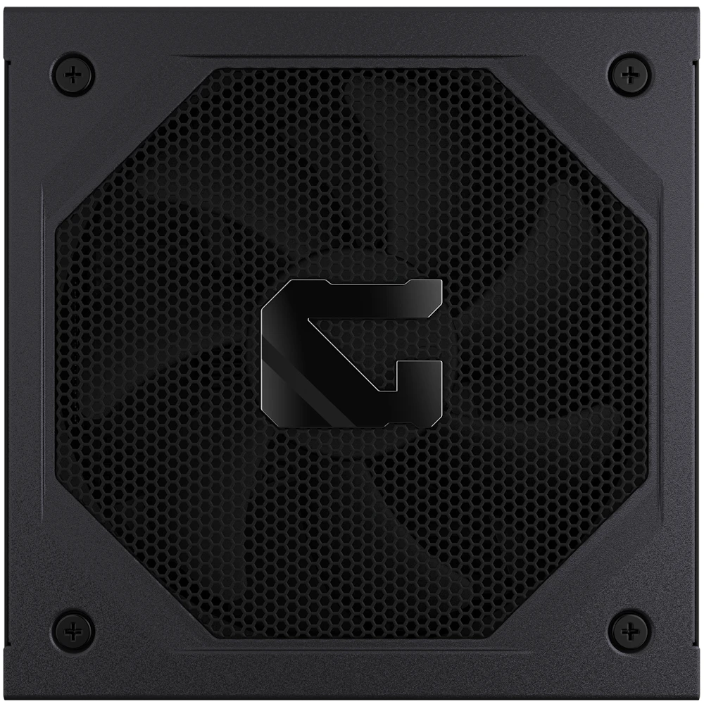 A large main feature product image of Gigabyte Gaming 750GM PG5 750W Gold PCIe 5.1 ATX 3.1 Modular PSU