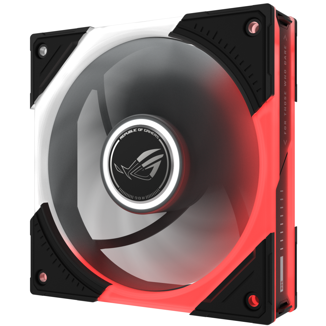 A large main feature product image of ASUS ROG Eurux GR120 ARGB 120mm PWM Fan (Black)