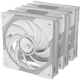A small tile product image of ASUS ROG Eurux GR120 ARGB 120mm PWM Fan 3-Pack- White