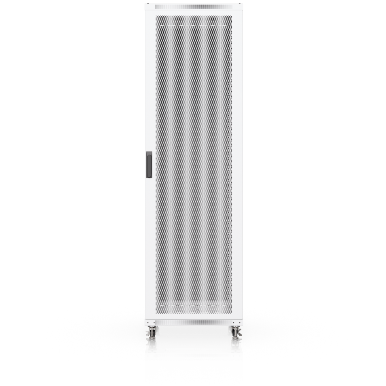 A large main feature product image of Ubiquiti UniFi 42U Rack Cabinet 800mm (Perforated Mesh Front Door)