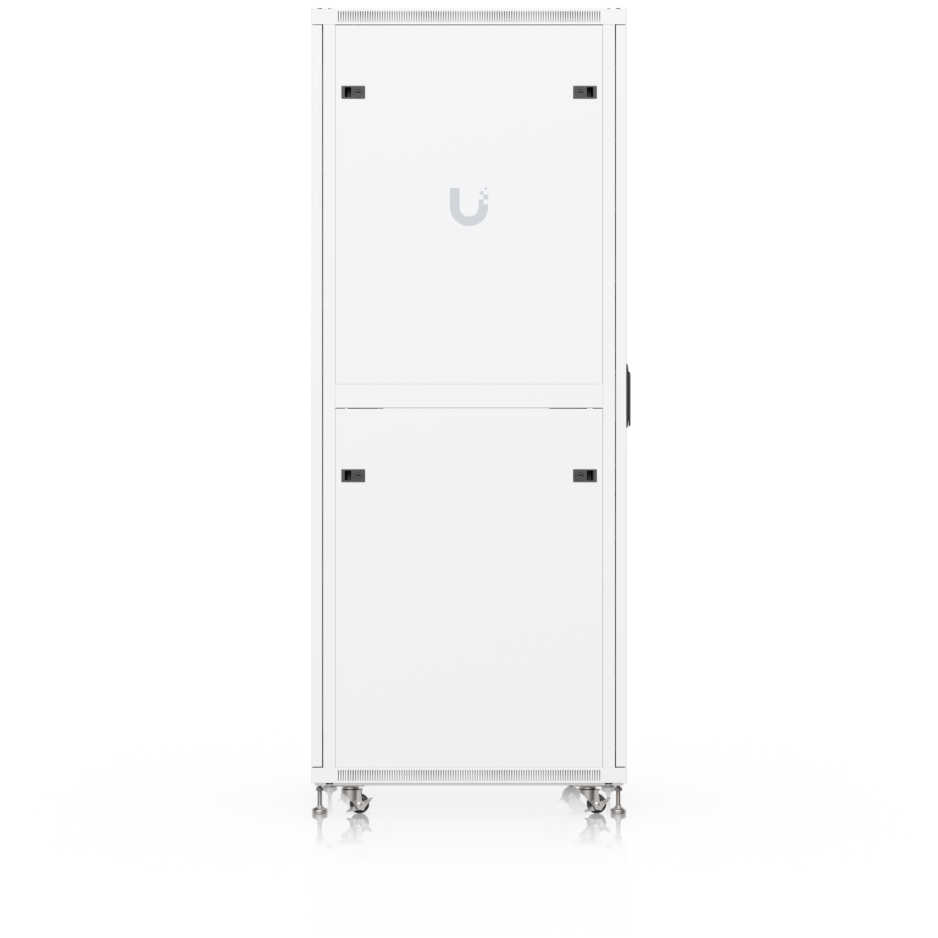 A large main feature product image of Ubiquiti UniFi 42U Rack Cabinet 800mm (Perforated Mesh Front Door)