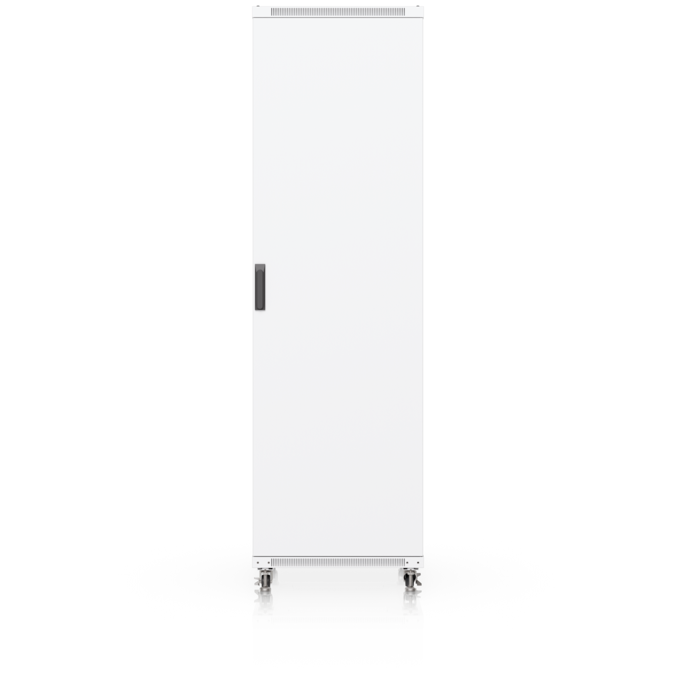 A large main feature product image of Ubiquiti UniFi 42U Rack Cabinet 800mm (Tempered Glass Front Door)