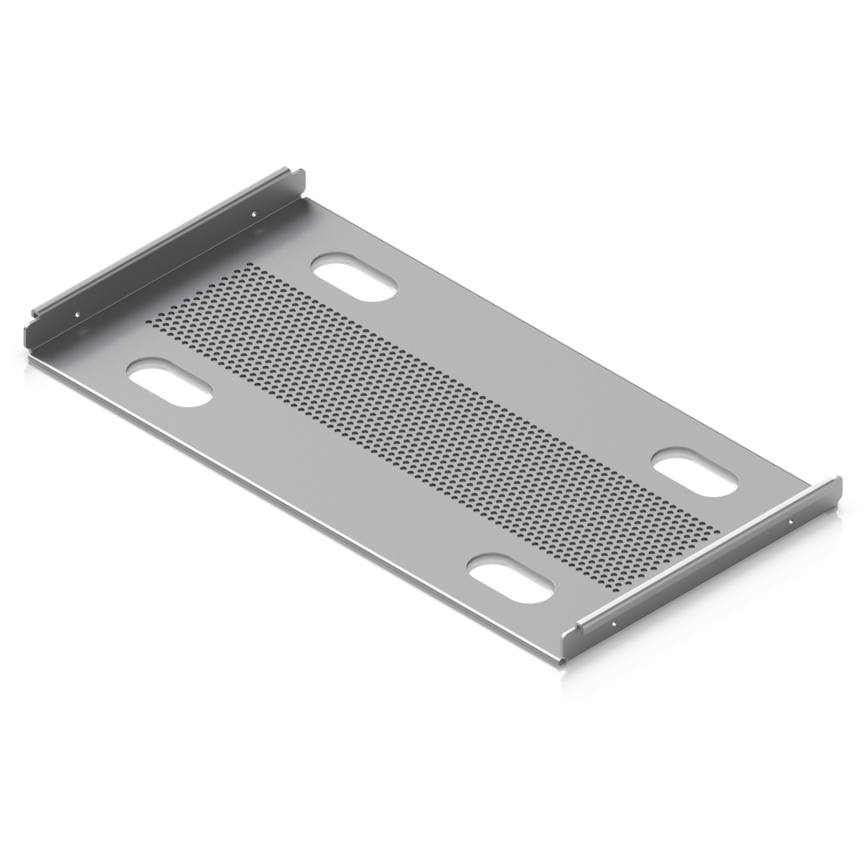 A large main feature product image of Ubiquiti UniFi Toolless Mini Sliding Rack Shelf