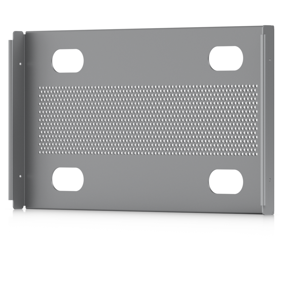 A large main feature product image of Ubiquiti UniFi Toolless Mini Sliding Rack Shelf