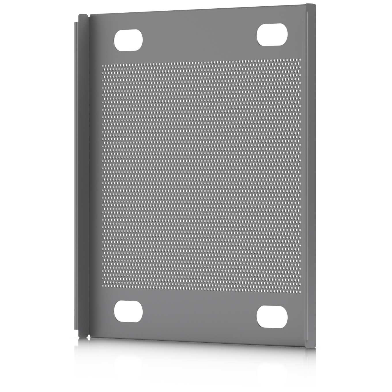 A large main feature product image of Ubiquiti UniFi Toolless Mini Rack Shelf