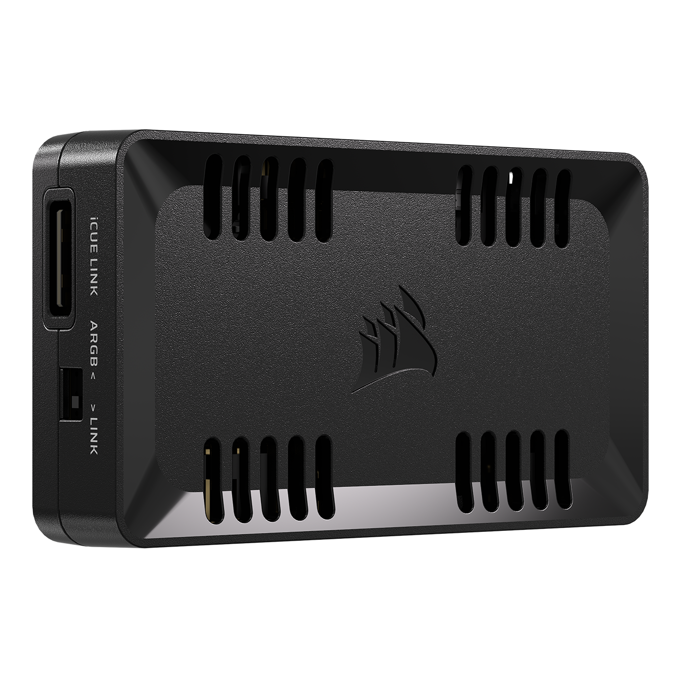 A large main feature product image of EX-DEMO Corsair COMMANDER DUO Lighting and Fan Controller - ARGB and iCUE LINK Hybrid