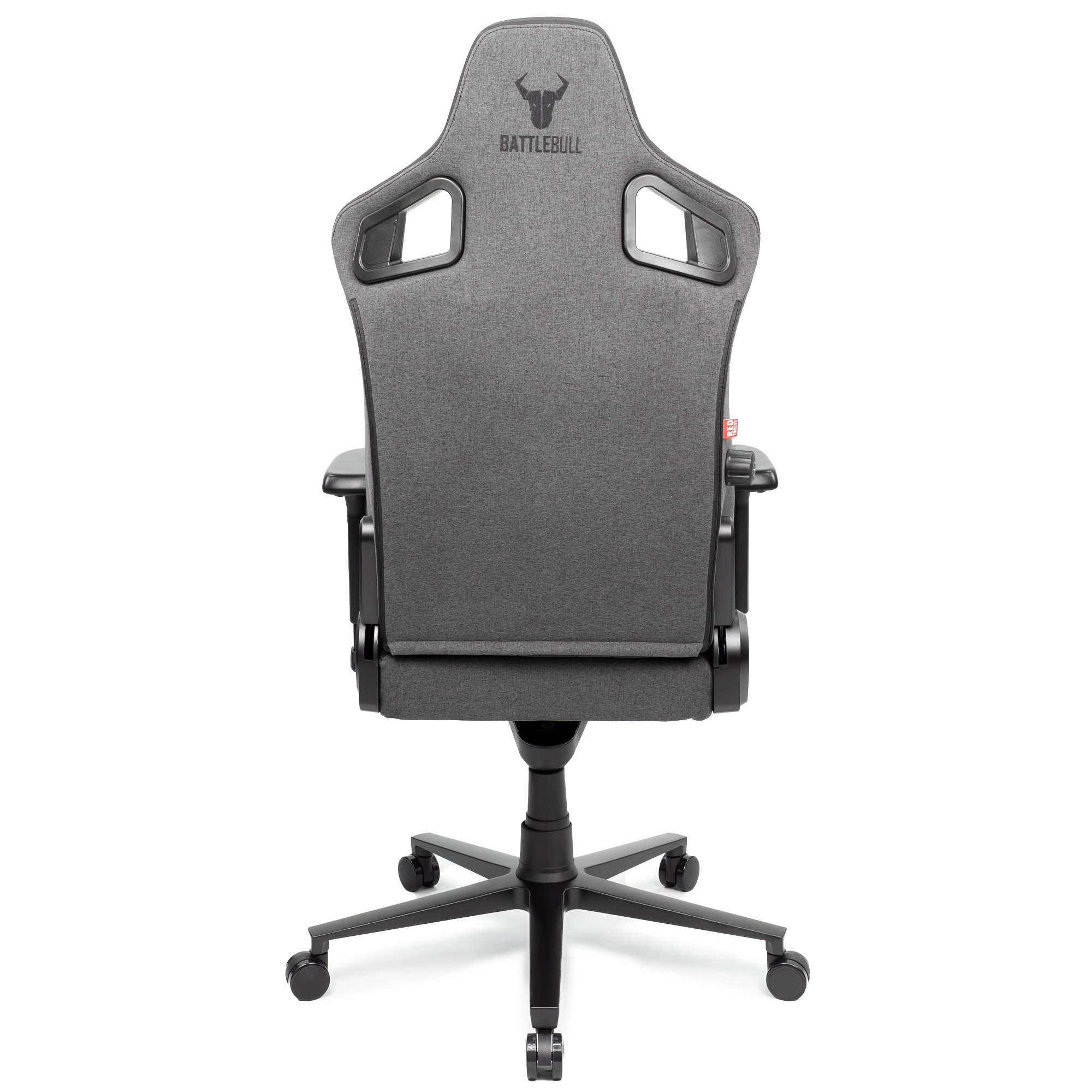 A large main feature product image of EX-DEMO BattleBull Crosshair Gaming Chair - Dark Grey Weave