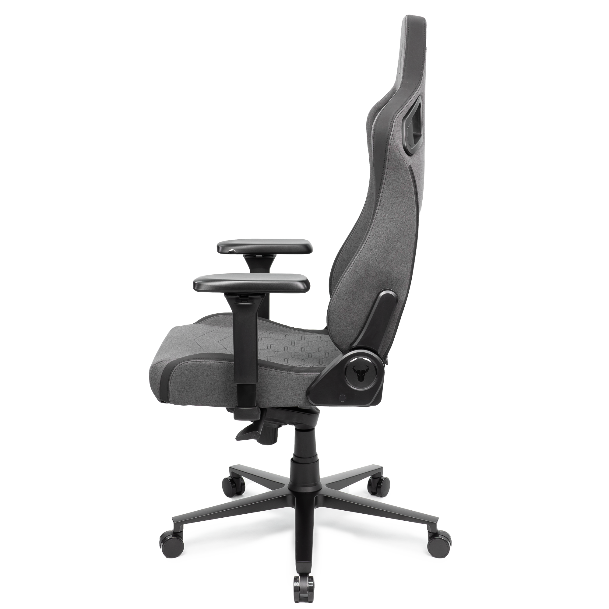 A large main feature product image of EX-DEMO BattleBull Crosshair Gaming Chair - Dark Grey Weave