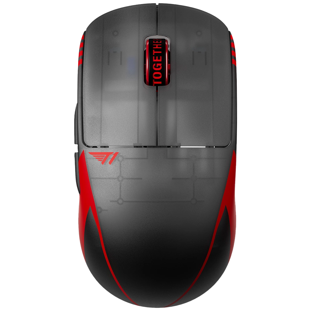A large main feature product image of Pulsar X2 CrazyLight - 35g Ultra-Lightweight 8K Wireless Gaming Mouse (T1 Edition)