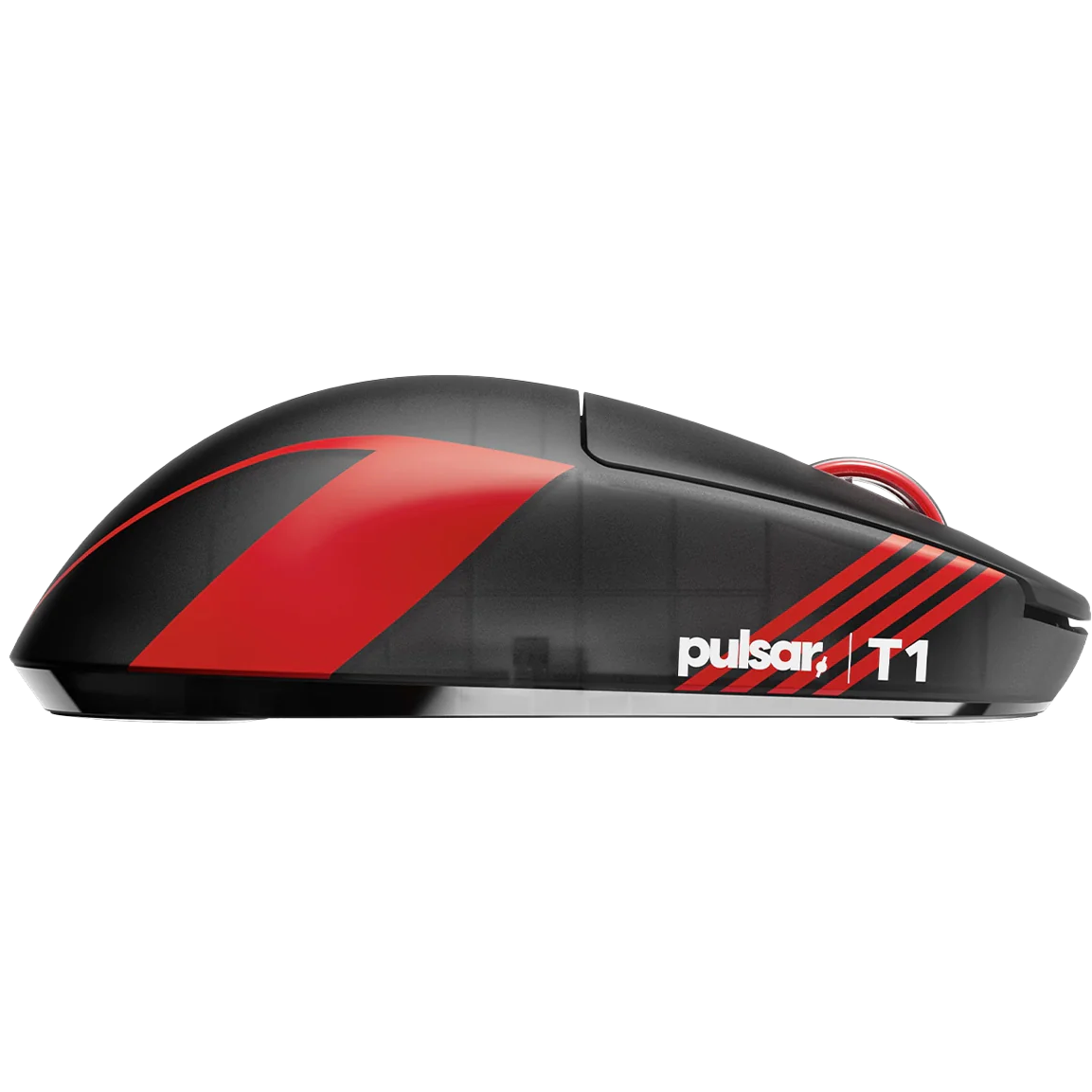 A large main feature product image of Pulsar X2 CrazyLight - 35g Ultra-Lightweight 8K Wireless Gaming Mouse (T1 Edition)